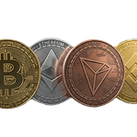 BTC, ETH, TRX, BNB