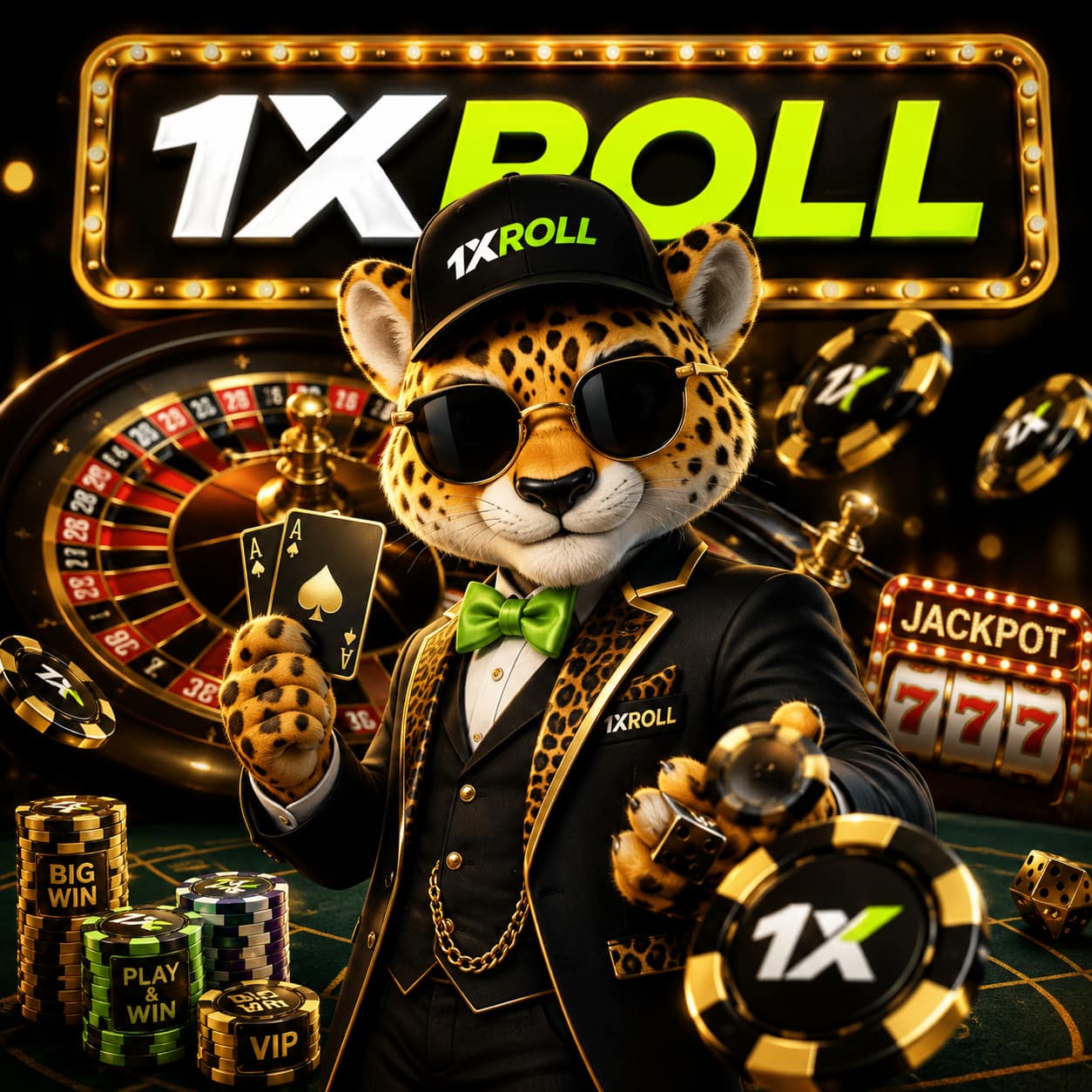 1XROLL Mascot